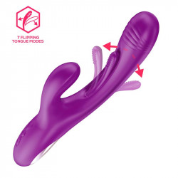 Vibrador con Lengua en...