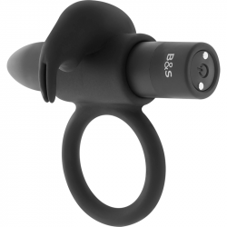 Anillo Vibrador 10 Modos Negro