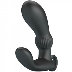 Masajeador Vibrador Anal Negro con Control Remoto – Estimulación Prostática