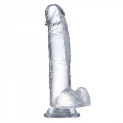 Dildo Realista Transparente...
