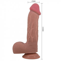 Dildo Realista con Ventosa...