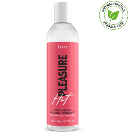 Lubricante Íntimo con Efecto Calor Lovee Hot Pleasure 150 ml – Intimateline