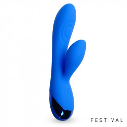 Vibrador Recargable USB Azul