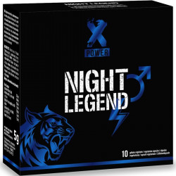 XPower Night Legend Estimulante Masculino de Acción Rápida 10 Cápsulas