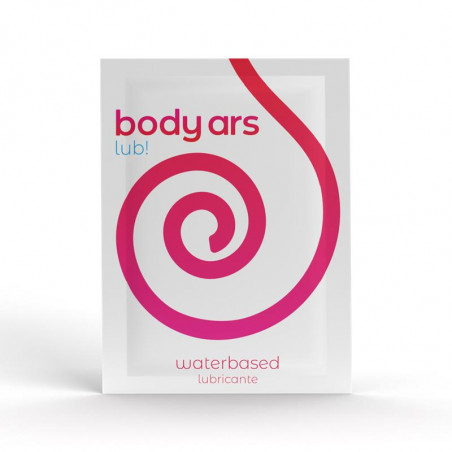BODY ARS Monodosis Gel Lubricante Base de Agua Natural 4 ml